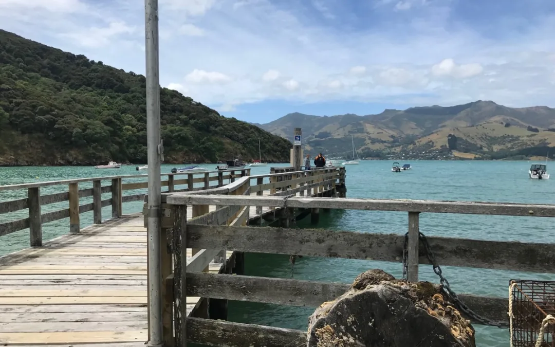 Tikao Bay jetty